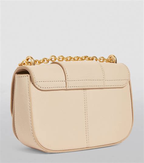 see by chloe tas hana|See by Chloé: Tan Hana Chain Bag .